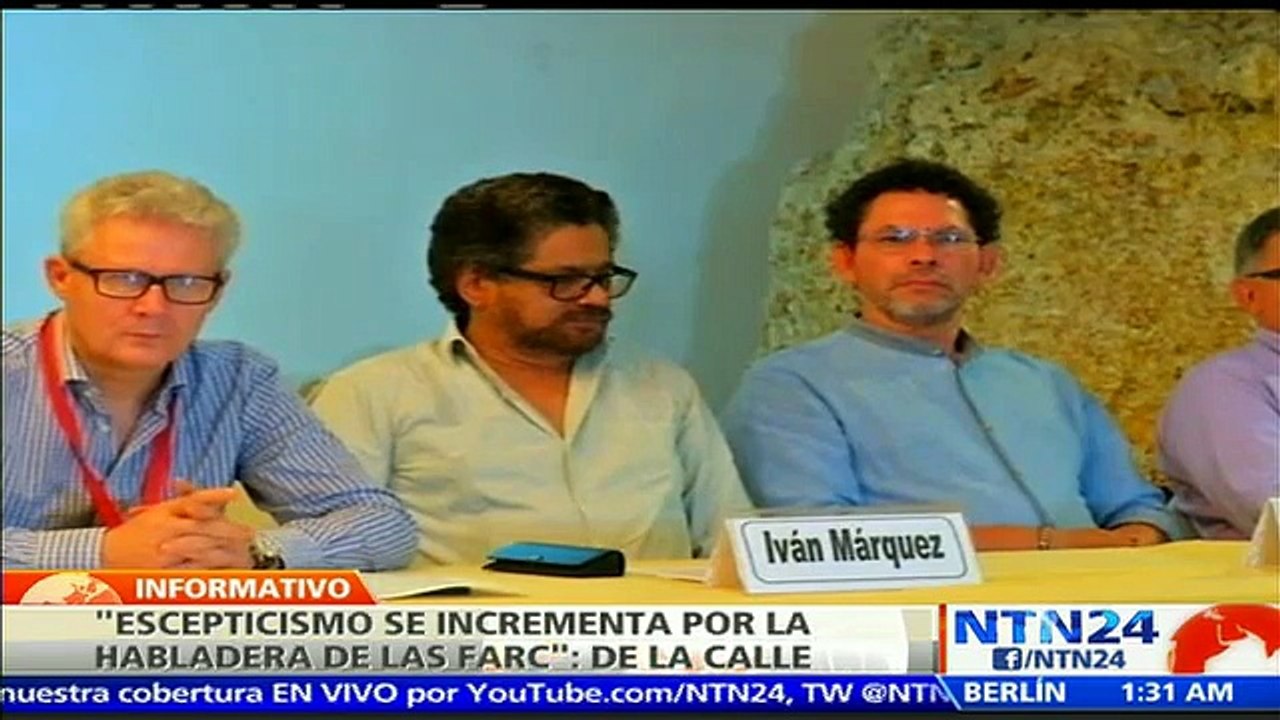 Escepticismo sobre el proceso de paz "se ha incrementado por la habladera de las FARC": Humberto De la Calle