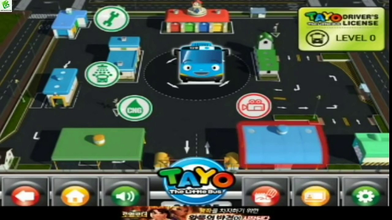 Tayo the Little Bus Garage Game