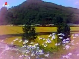 北朝鮮　「平壌の鐘の音　鼓動の音」　KCTV 2015.08.15 「平壌時間」開始5分前から放送終了まで