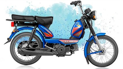 TVS XL 100 Moped Launched in India at Rs 29,539