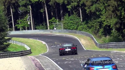2015 Audi R8 V10 PLUS - Full Throttle Exhaust Sounds!