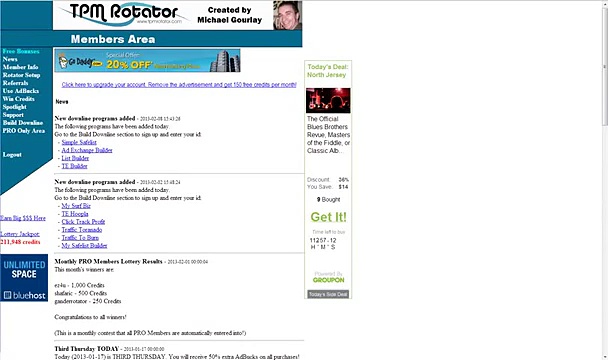 URL rotator on TPM Rotator