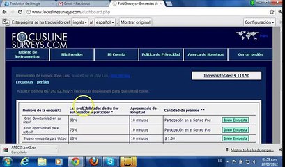 encuestas remuneradas (pagadas) perfil educacion parte 1