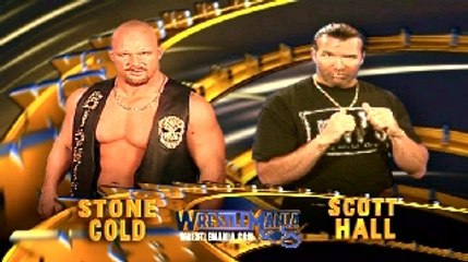 Stone Cold Steve Austin vs Scott Hall WrestleMania X8