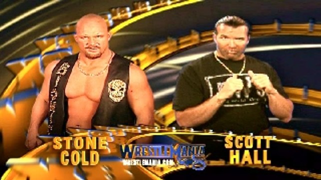 Stone Cold Steve Austin vs Scott Hall WrestleMania X8