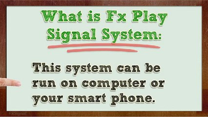 Fx Childs Play Signals Review-A Basic System But Worth Trying It.