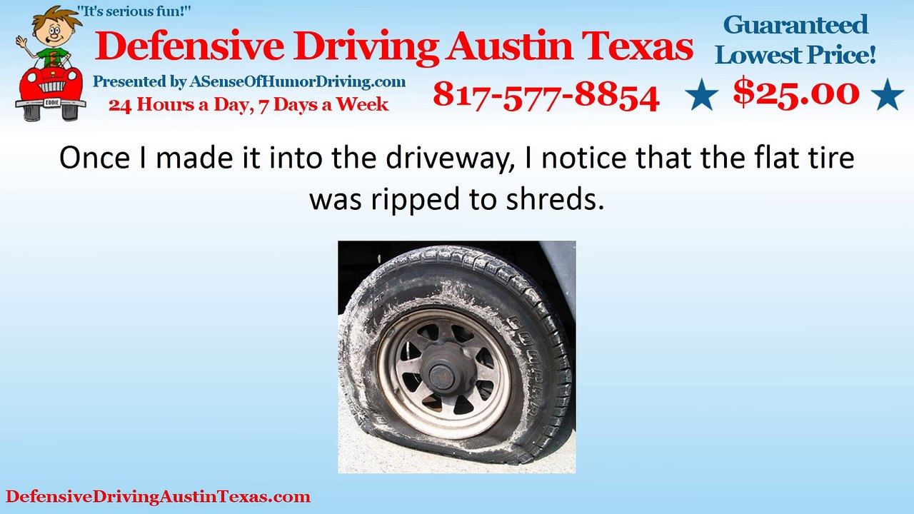 Driving On A Flat Tire