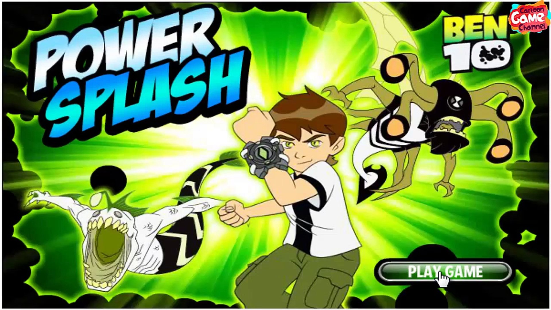 Ben 10 Power Splash Ben 10 Games Full Gameplay Dailymotion Video