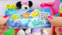 Donald Duck Play doh Peppa pig Minnie mouse Kinder Frozen surprise eggs Daisy Duck Balloons eggs