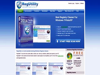 Regutility - Best Registry Cleaner For Windows 7vistaxp