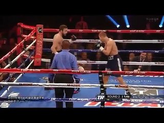 WBO世界ミドル級王座決定戦 マット・コロボフ　VS　アンデイー・リー