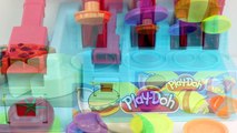 Play Doh Burger Factory set Velcro Cuttin Food Pizza Hamburgers toys