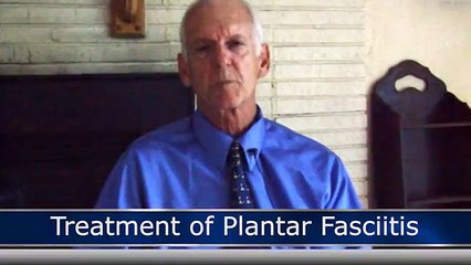 Treatment Of Plantar Fasciitis