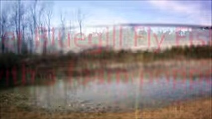 Winter Bluegill Fly Fishing with a foam popper