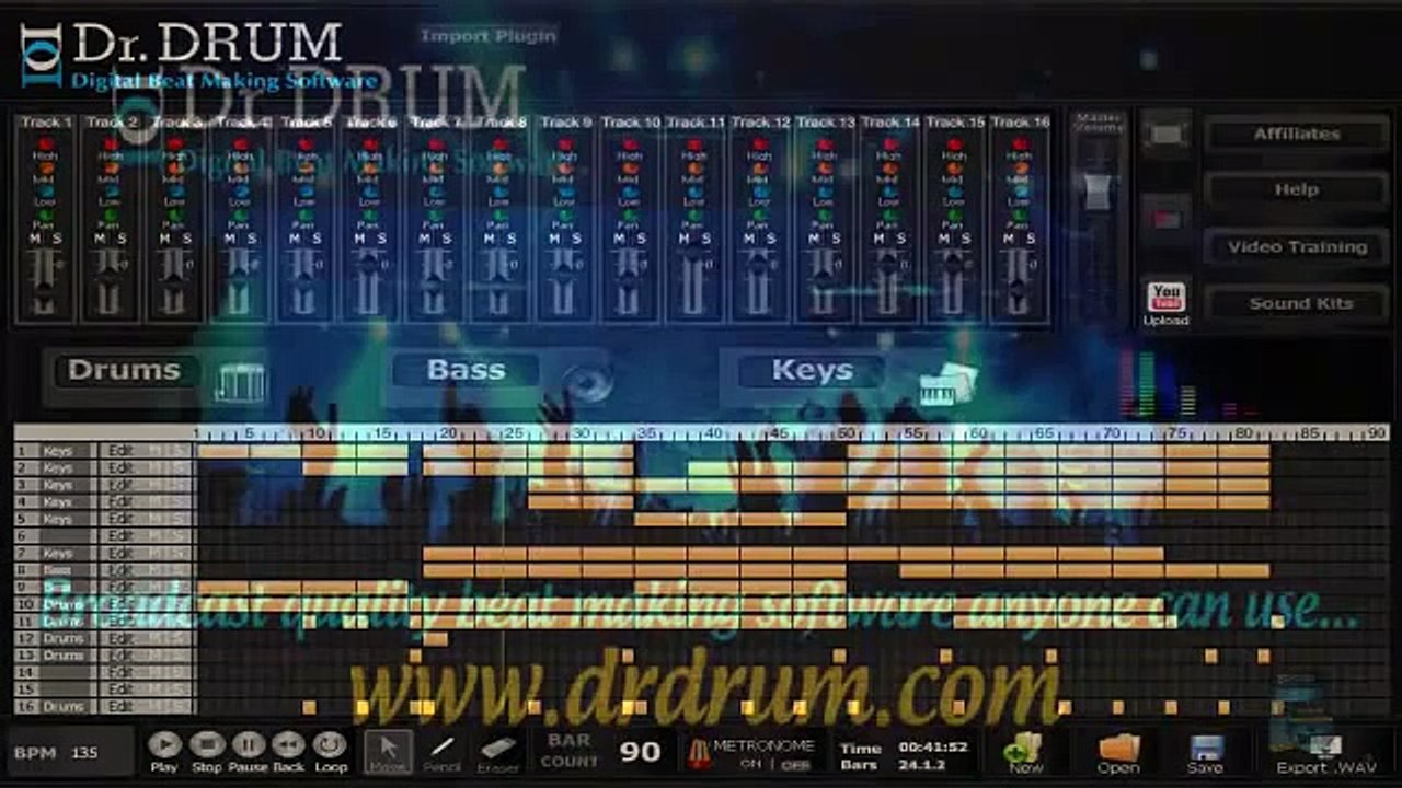 You can make music on your computer with Dr Drum. Try it, it's easy!