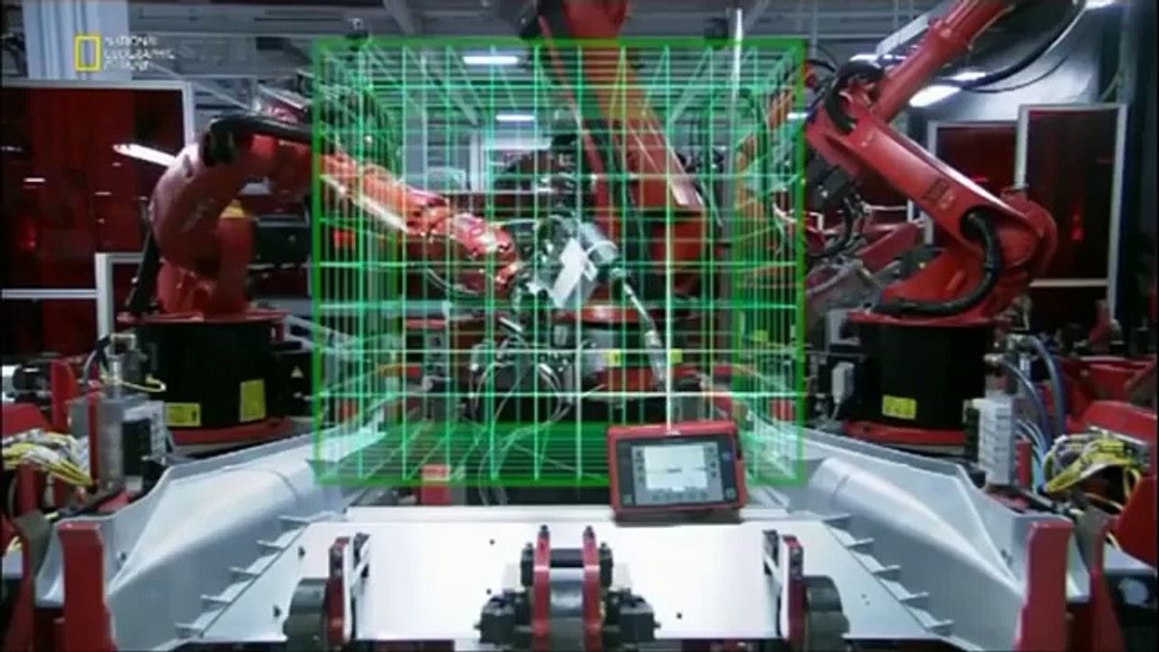 Mega Fabrikalar Elektrikli Otomobil Tesla Model S Fabrikası Türkçe HD Belgesel