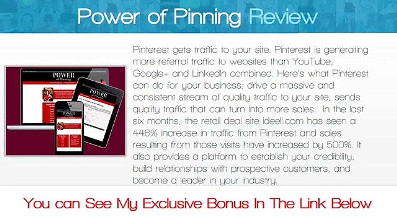 7  Power Of Pinning Review get BEST Bonus HERE