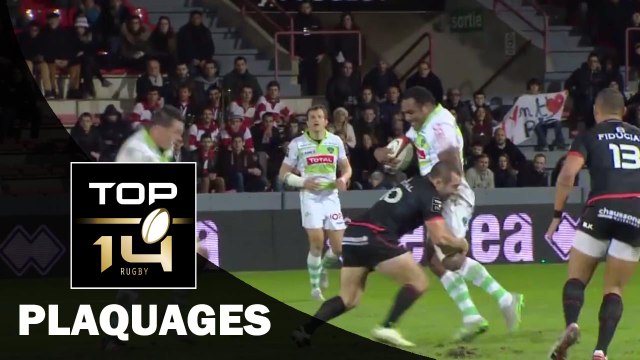TOP 14 - Top Plaquages - J14 - Saison 2015-2016