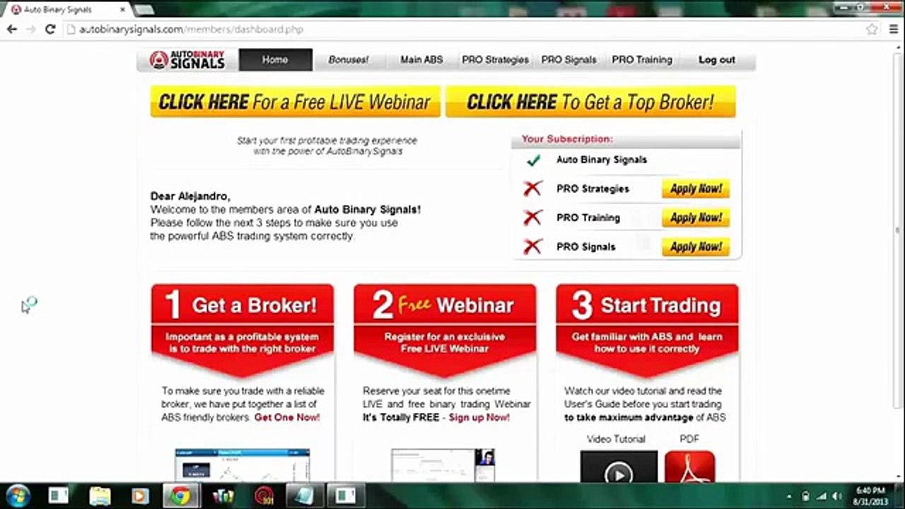 Discount Auto Binary Signals Real Demo  Special Discount HD