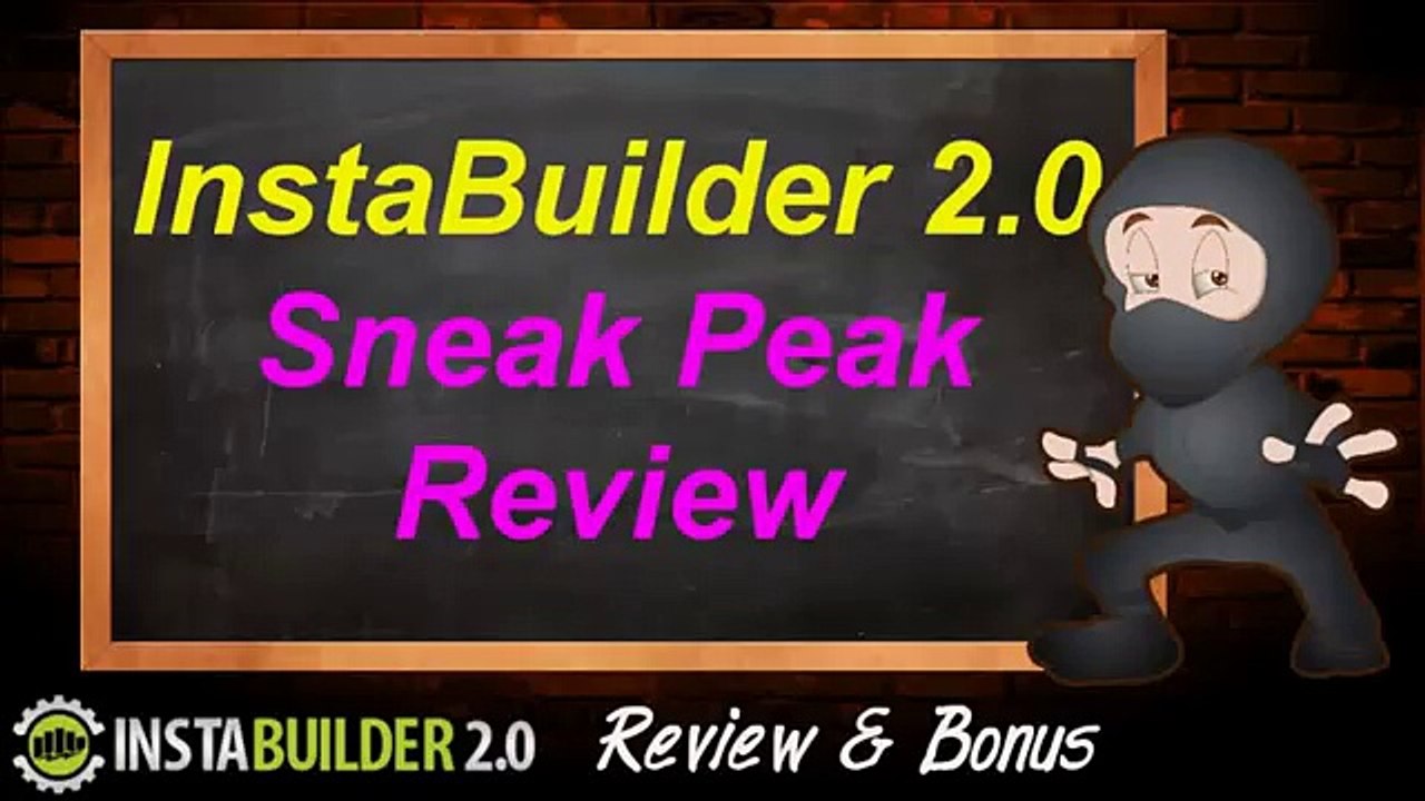 InstaBuilder 2.0 Review - Introductory Sneakpeak - InstaBuilder Review