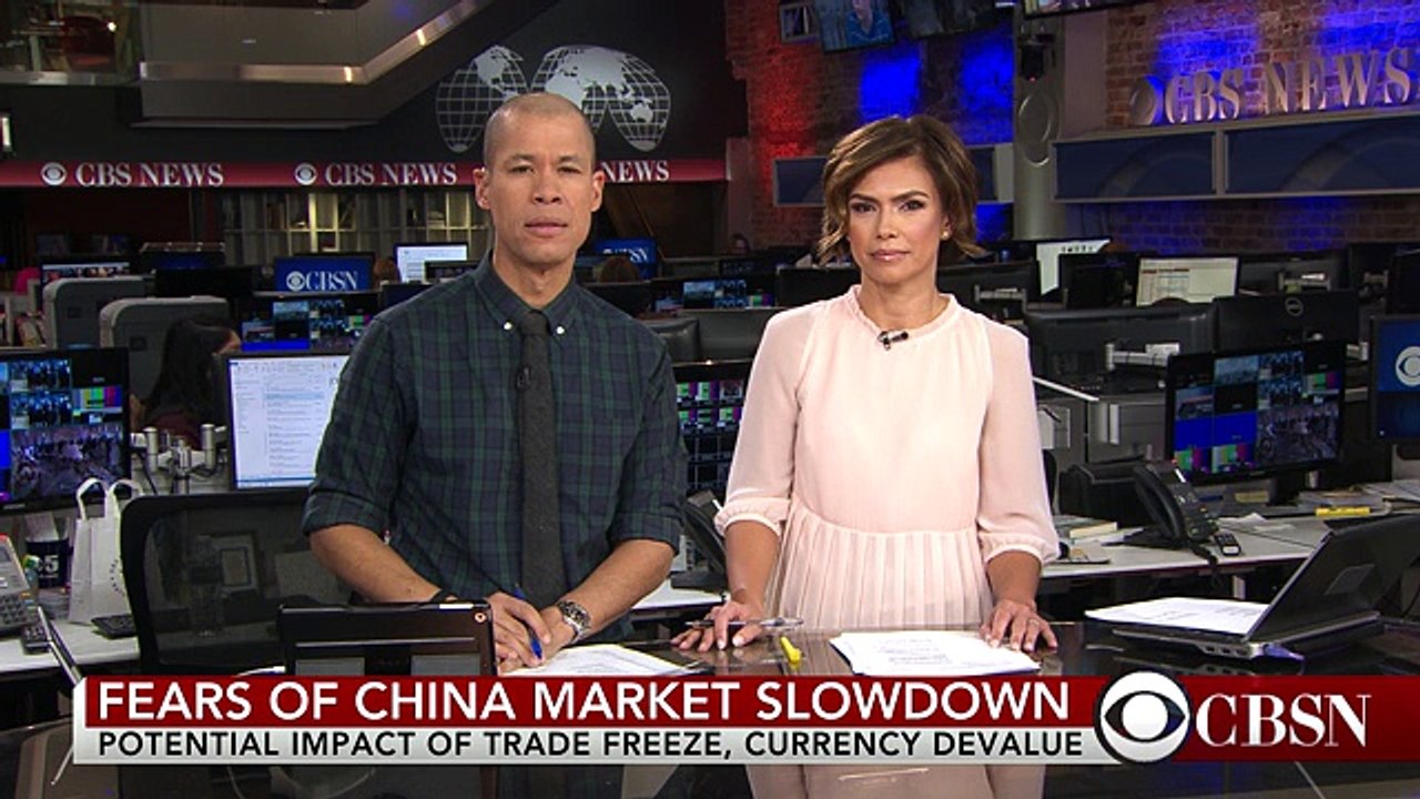 China's sell-off affects global markets