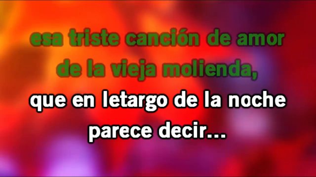 moliendo cafe - celia cruz - karaoke - letra