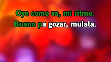 oye como va - celia cruz - karaoke - letra