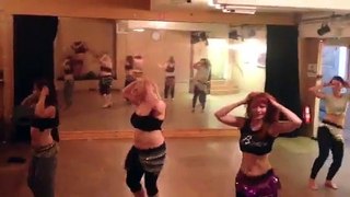 Belly dancing course at the Bull Theatre, Barnet, Hertfordshire