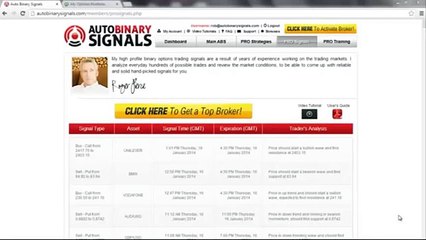 does auto binary signals work
