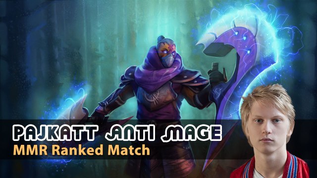 Dota 2 Gameplay - Pajkatt Anti Mage - MMR Ranked Match