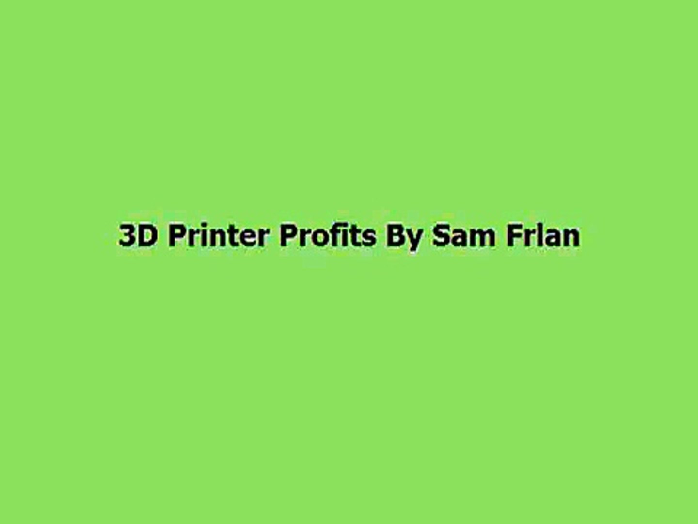 ⁣3D Printer Profits Review