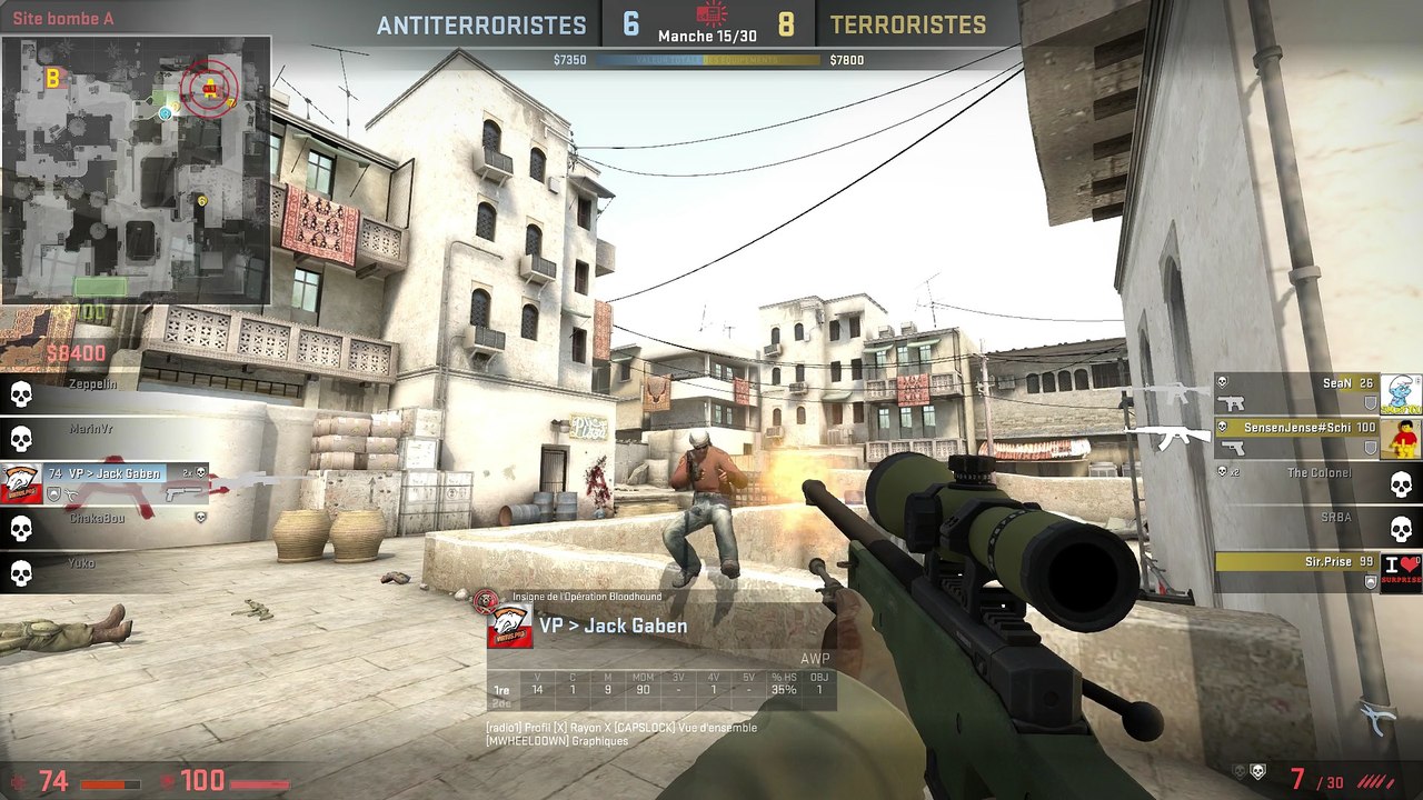 CSGO #3 1v3 + bombe v2