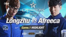 [H/L 2016.01.29] Longzhu vs AfreecaGame 1 - RO1 l 롯데 꼬깔콘 LoL Champions Korea Spring 2016