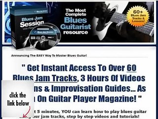 Bluesjamsession - Blues Guitar Package