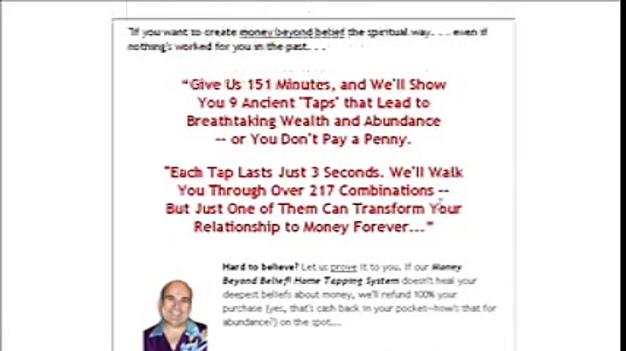 Money Beyond Belief - How To Achieve Financial Freedom