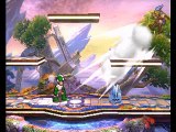 Link Vs Mega Man - Super Smash Brothers For 3DS Gameplay