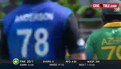 Hafeez Hits Brilliant 76 on 60 Balls