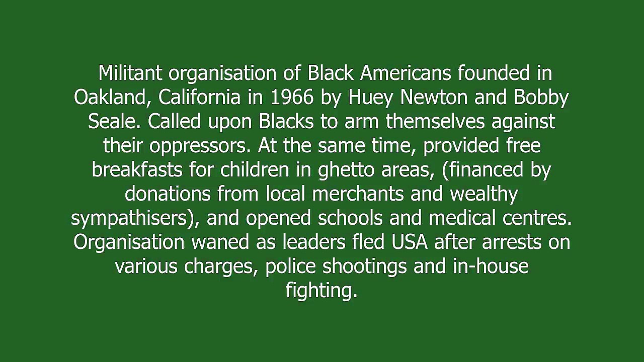 Black Panther meaning and pronunciation