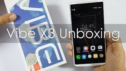 Vibe X3 Lenovo's flagship Smartphone Unboxing _ Overview -