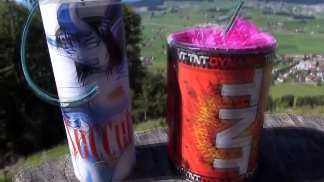 Красивые взрывы мощных Петард