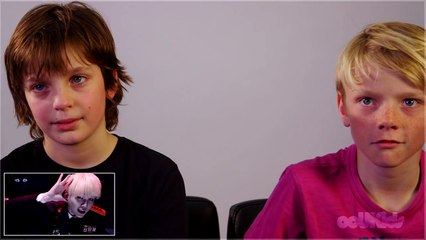 BRITISH KIDS Watching BTS Dope [The Boys] | ocUKids KPOP #10