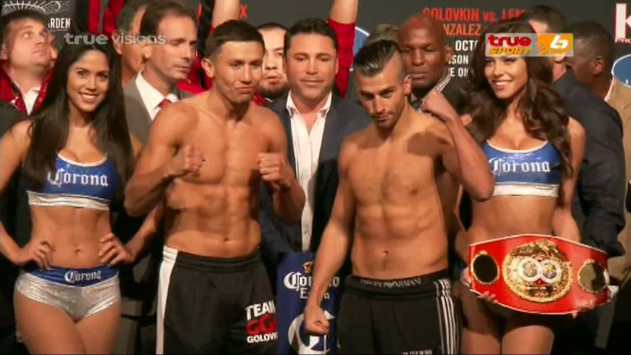 มวยชิงแชมป์โลก  Gennady golovkin VS David lemieux
