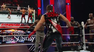 Henry, Titus, R-Truth & Neville, vs. Breeze, Stardust & Ascension: Raw, January 18, 2016