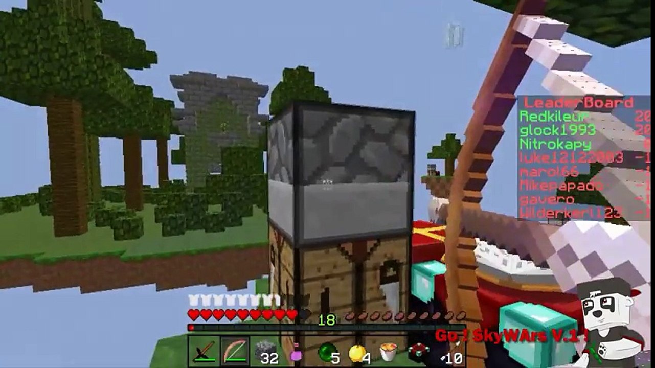 [Minecraft] SKYWARS n°1 - Vive l arc ![FR]