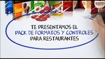Pack Formatos y Controles para Restaurantes