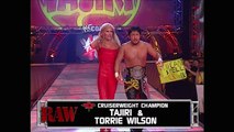 The Hurricane and Mighty Molly vs. Tajiri and Torrie Wilson