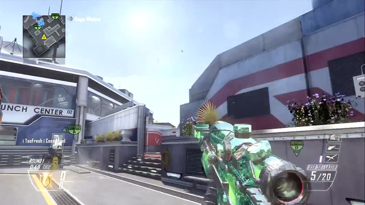 Black Ops 2 Online Multiplayer Sniper Quick Scope Montage/Gameplay [Community]