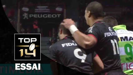 TOP 14 - Toulouse - Pau : 54-3 Essai 2 Sébastien BEZY (TLS) - J14 - Saison 2015/2016