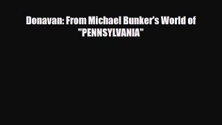 [PDF Download] Donavan: From Michael Bunker's World of PENNSYLVANIA [PDF] Online