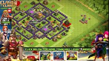 BEST Town Hall Level 7 Defense Strategy for Clash of Clans   Defense REPLAY & TH7 Dark Elixir Drill